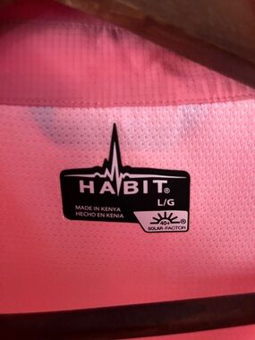 Habitat Pink Men's Casual Button-Down Shirt